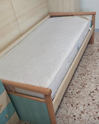 Letti singoli + struttura Permaflex