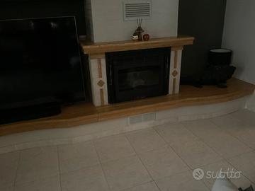 Stufa a pellet inserto camino