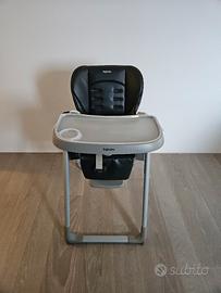 Inglesina My Time seggiolone pappa colore grigio