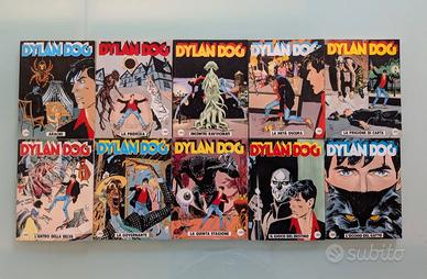 Dylan Dog prima edizione lotto 10 albi nr 110-119