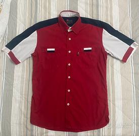 Camicia Navigare uomo vintage 2000 rossa taglia M