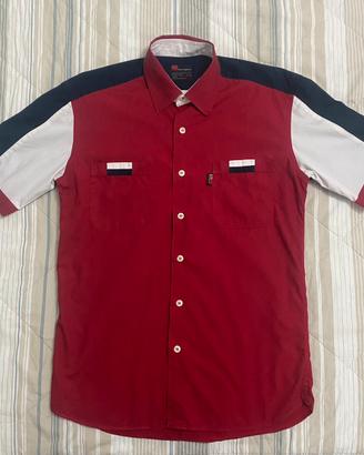 Camicia Navigare uomo vintage 2000 rossa taglia M