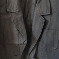 giacca classica in lino