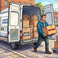 Lavoro Autista patente b 