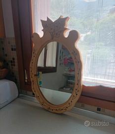 specchio fatto a mano 