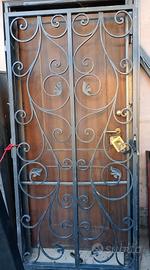 cancello porta inferriata 