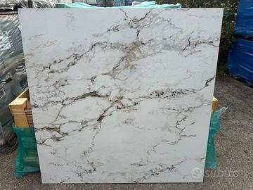 Piastrelle 120x120 Gres P. eff Marmo Lucido 1°Scel