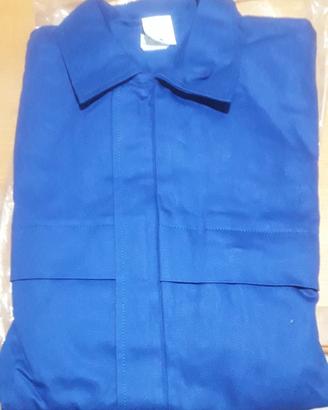Tuta blu pantaloni e giacca Tg. 54