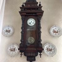 Orologio vintage in legno