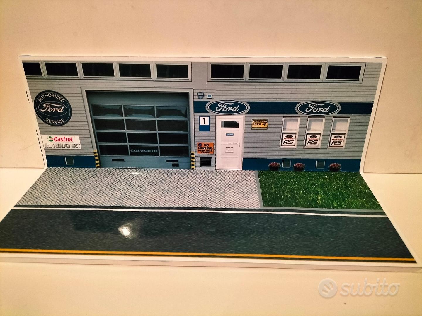 1:18 Scala Pre-tagliati Italiano Auto Logo Garage Segni