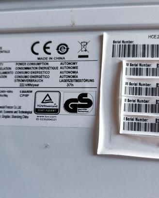 Frigo a pozzetto Haier + lavastoviglie Samsung