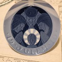 Piatto di Natale Royal Copenhagen 1910