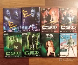 DVD Winx e Barbie e Serie TV  CSI BUFFY BREAKING D