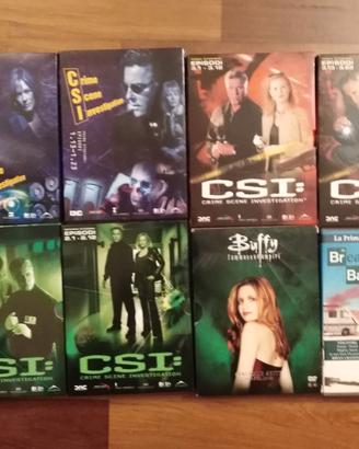 DVD Winx e Barbie e Serie TV  CSI BUFFY BREAKING D