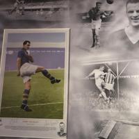 Autografo JOHN CHARLES il Gigante Buono della Juve