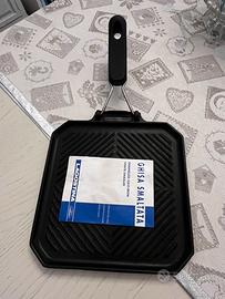 Piastra in ghisa smaltata Lagostina