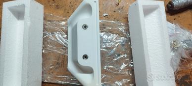 Faretto in gesso bianco  