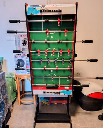 Biliardino pieghevole per bambini.