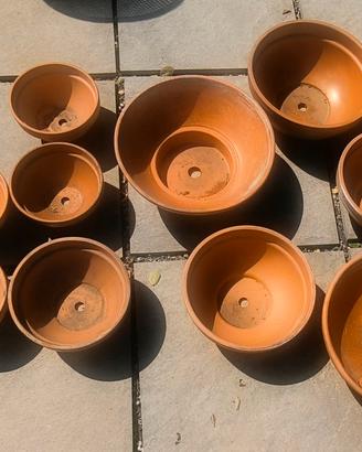 SVENDITA STOCK – 10 Ciotole in Terracotta Italiana