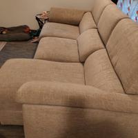 Divano 3 posti con seduta allungabile 