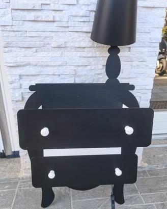 comodino  design con luce
