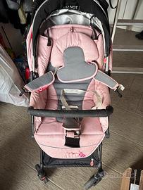 Passeggino bimba baciuzzi almond