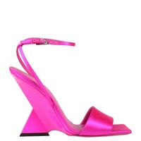 Sandali con tacco, pelle, The Attico, rosa, n.38,5