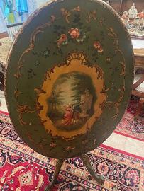 Tavolino a vela stile Luigi XV 1850