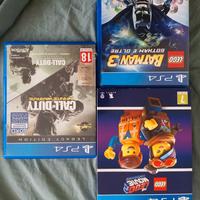 videogiochi play 4 call of duty,Batman,lego movie