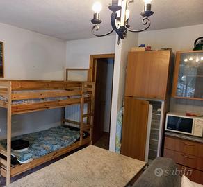 letto a castello in legno