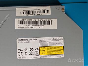 Masterizzatore DVD Slim SATA Lite-On DA-8A6SH ASUS