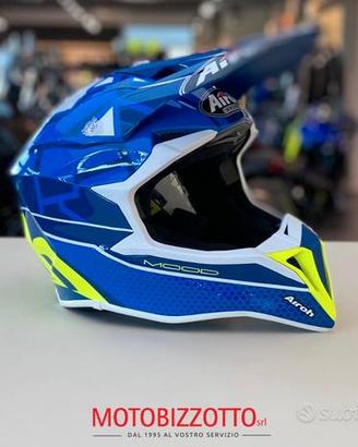 Airoh Wraap Mood Blue Gloss