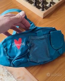 Marsupio Fiorucci color turchese 