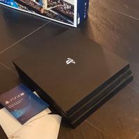 Playstation 4 pro + 3 controller, 8 giochi, camera