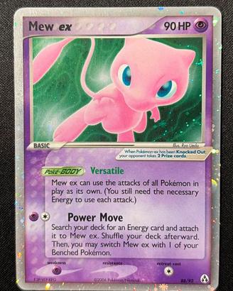 Mew Ex Set Leggenda di Mew