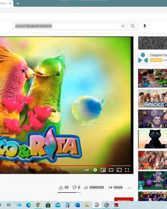 Gioco Coco e Rita pappagalli innamorati