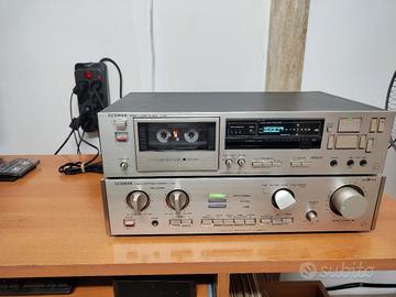 amplificatore Luxman L-220 piu deck
