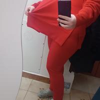 set da donna due pezzi maglia e fuson 