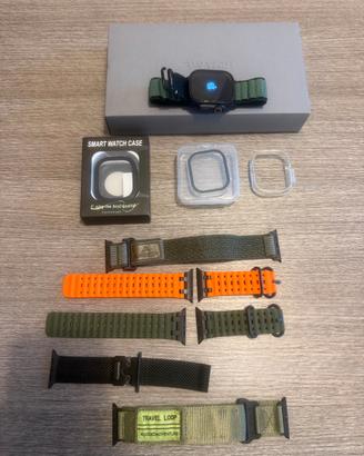 Apple Watch Ultra 2, batteria 100%, accessoti