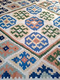 Kilim persiano iraniano autentico 228×167