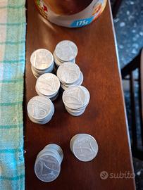 lotto di monete 10lire repubblica italiana 