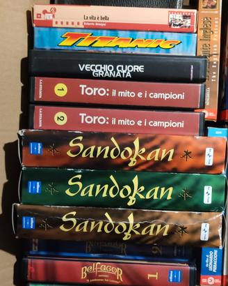 Videocassette VHS originali