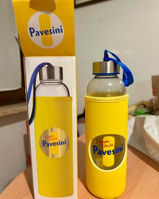 Borraccia Pavesini in vetro