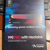 Samsung Memorie MZ-V9P1T0C 990 PRO SSD Interno con