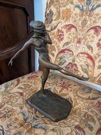 scultura ballerina firmata Paolo Troubetzkoy