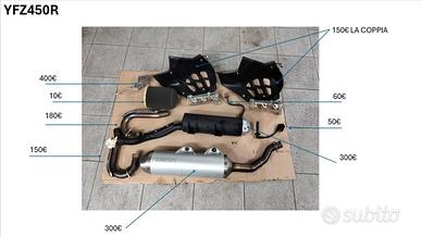 YAMAHA YFZ450R ricambi originali