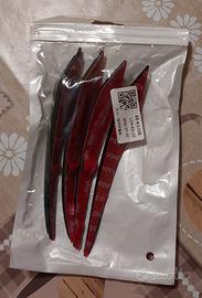 Set 4 paracolpi adesivi universali portiere auto