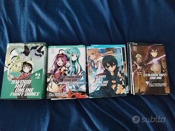Sword art online serie  tutte e 4 le serie 