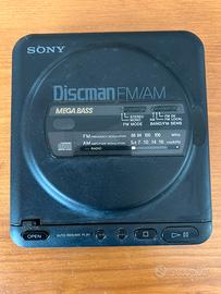 Sony Discman COMPACT DISC + AM/FM