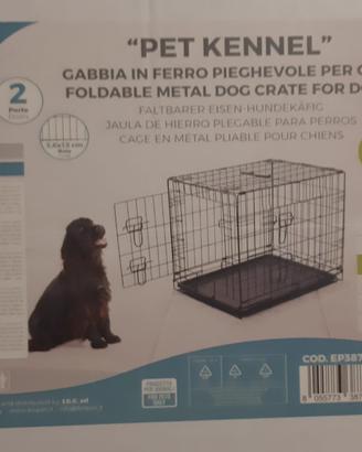 Pet KENNEL (gabbia pieghevole per cani/animali)